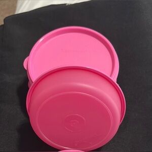New - Tupperware Pink Storage Containers - 2